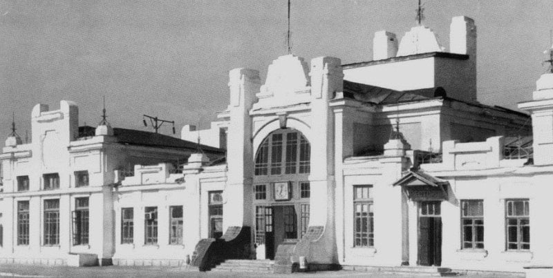 Железнодорожная станция Арысь-I. 