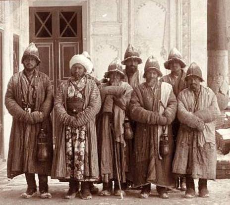 Community of dervishes-qalandar. Samarkand. 1871 – 1872.