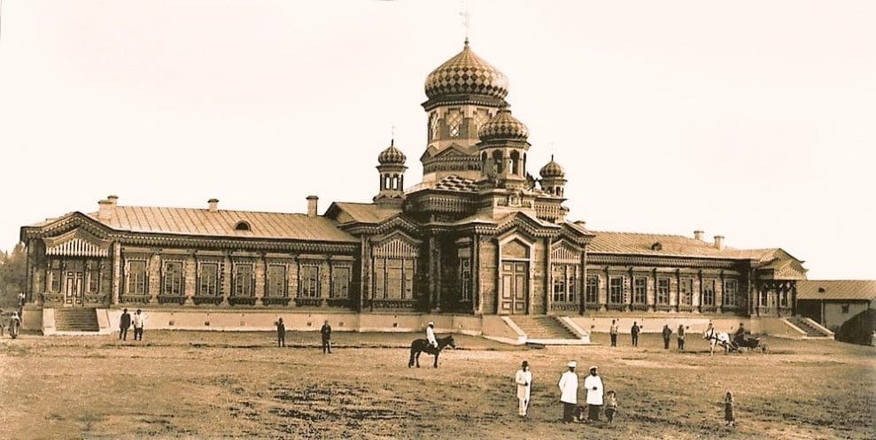 Здание Верненского городского детского приюта. 1903 год.
