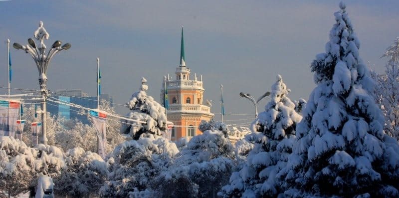 The environs of Astana Square. Photo by Alexander Petrov.