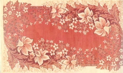 Double-sheet jacquard carpet. Art. 1406, fig. 208, size 1.0 1.8 m. Author – Khvostenko I.I., 06/19/89 KSU "Central State Administration of Almaty". F.23. Op.3. D.625. L.111.