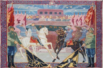 Tapestry in honor of the Victory in the Great Patriotic War.