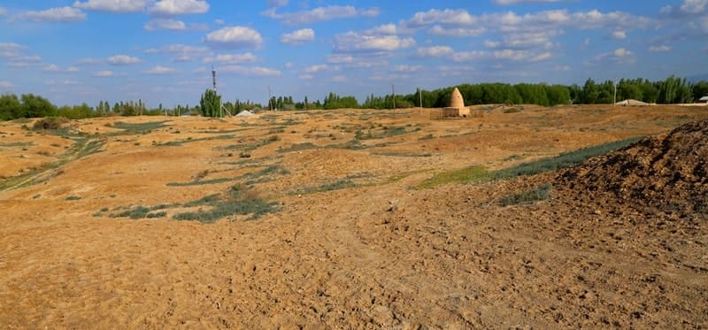 Medieval Sozak settlement. 2024.