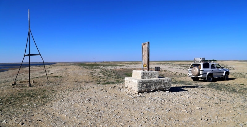 Remains of the ruins of the Raim fortification. May, 2018.