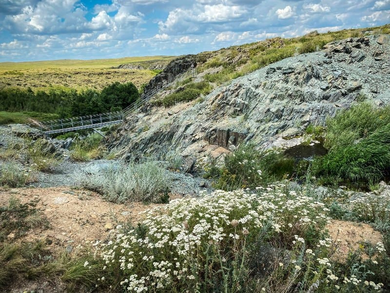 Каргалинский район привлекает любителей экотуризма, предлагая отдых на побережье, осмотр скалистых ущелий, лесов и уникальных геологических объектов.