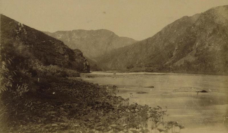 Долина Ульбы. Фотография Л. К. Полторацкой. 1870-е годы.
