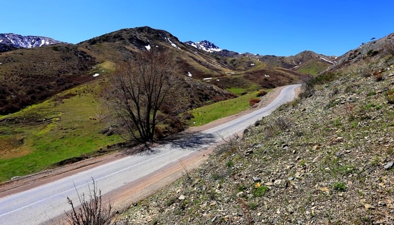 Southern slope of Altyn-Emel ridge.