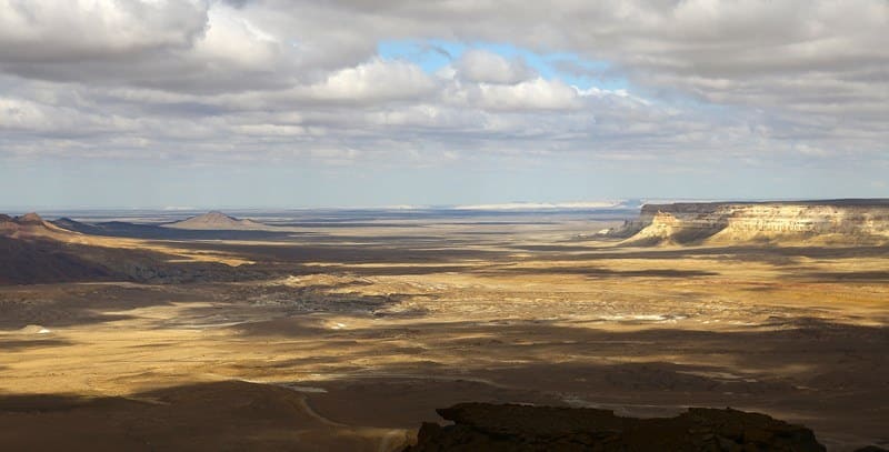Kara Maya valley. Kenderli Saline land Depression. Ustyurt Nature Reserve. Mangystau Region.