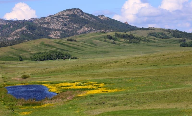 Karkaraly mountains.