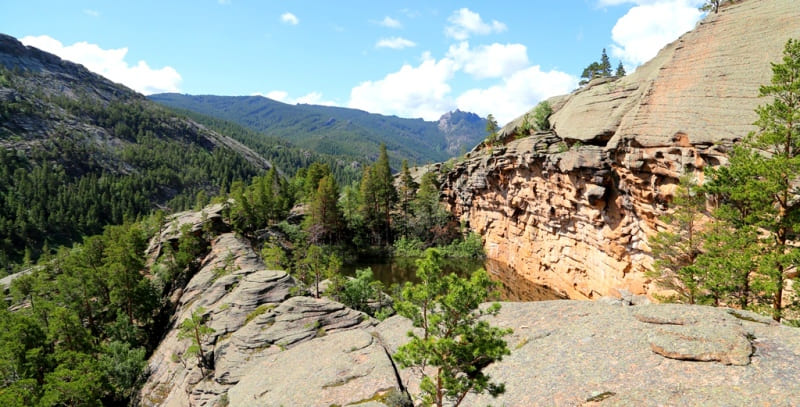 Karkaraly mountains.