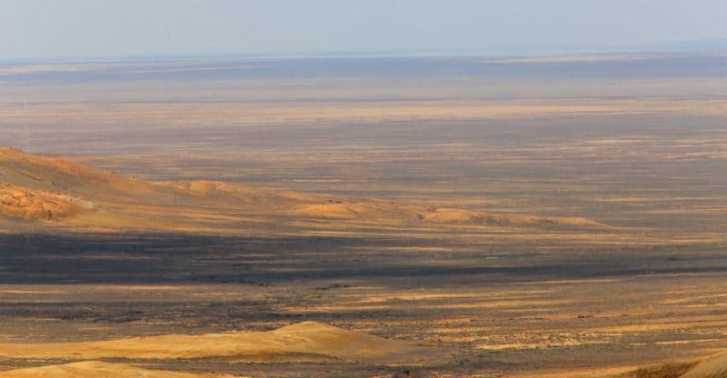 Northern Cliff of the Ustyurt Plateau.