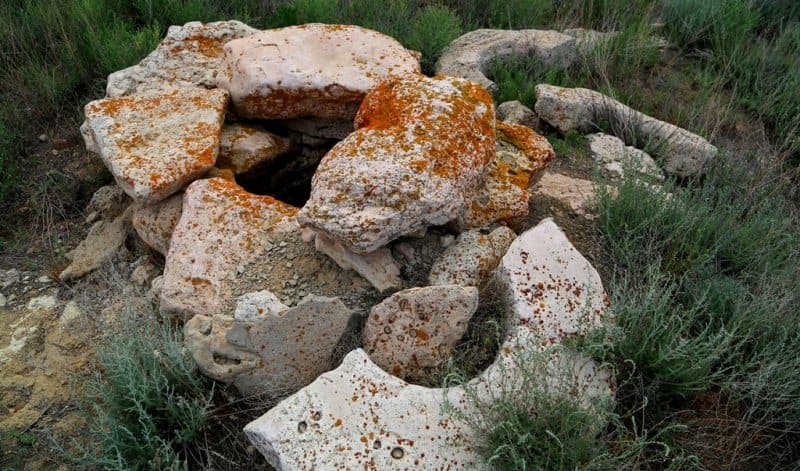 The entire Northern Cliff of the Ustyurt Plateau was once bustling with life. Ancient wells can still be found in settlements.