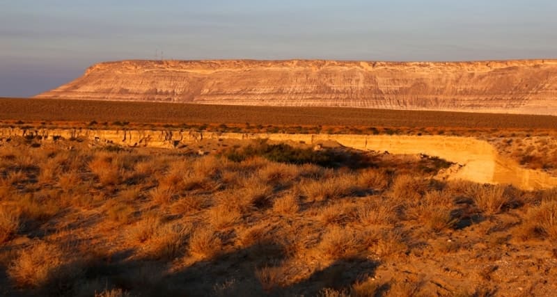 Плато Устюрт - один из самых загадочных и величественных ландшафтов Евразии, где пространство и тишина приобретают почти космический масштаб. Этот грандиозный известняковый щит раскинулся между Каспийским и Аральским морями, охватывая территории Казахстана, Узбекистана и Туркменистана.