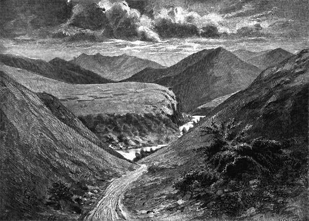 The Ulba Valley. Photographs by J. Kennon, drawings by J. Frost in 1885, taken from the archive of George Kennan. https://rus-turk.livejournal.com/354668.html