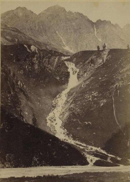 Катунский водопад.