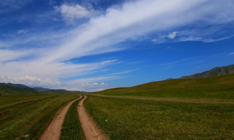 На плато Асы. Горы Заилийский Алатау.