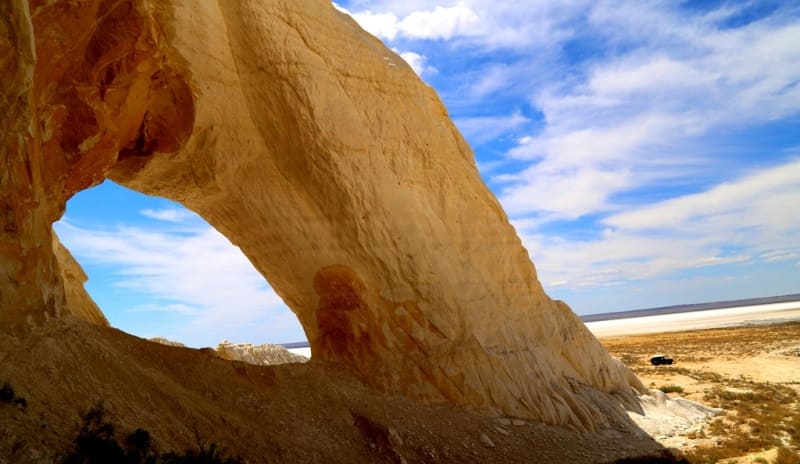 Arch. Saline land Tuzbair.