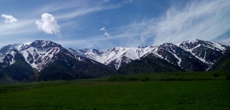Talas Alatau Range.