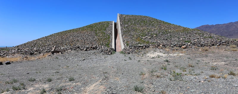 The Third Besshatyr burial mound..