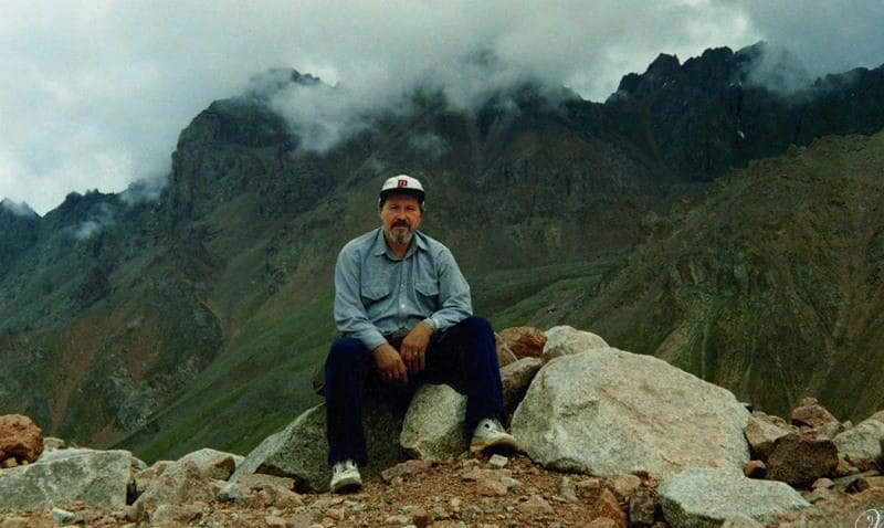 Vitaly Stepanovich Isikov. Environs of the Mynzhylki valley. 1998.