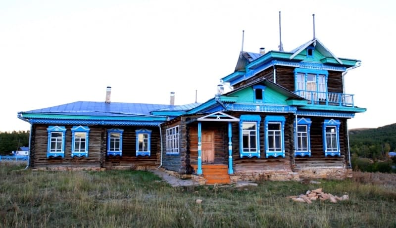 Дом лесничего в Каркаралинском природном парке. 