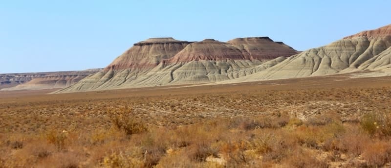 Kyzyl-Muryn Ridge is located west of Akkuduk - Onere cordon road.