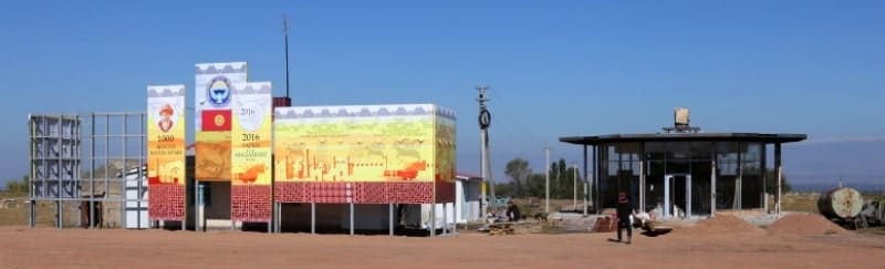 Строительство нового музея на городище Бурана.