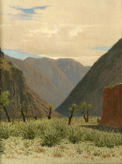 Barskoon Passage. 1872 Artist Vasily Vasilyevich Vereshchagin (1842 - 1904).