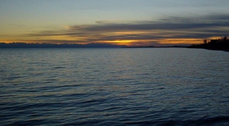 More than 50 large and small rivers flow into Issyk-Kul, but not a single one flows out of the lake.