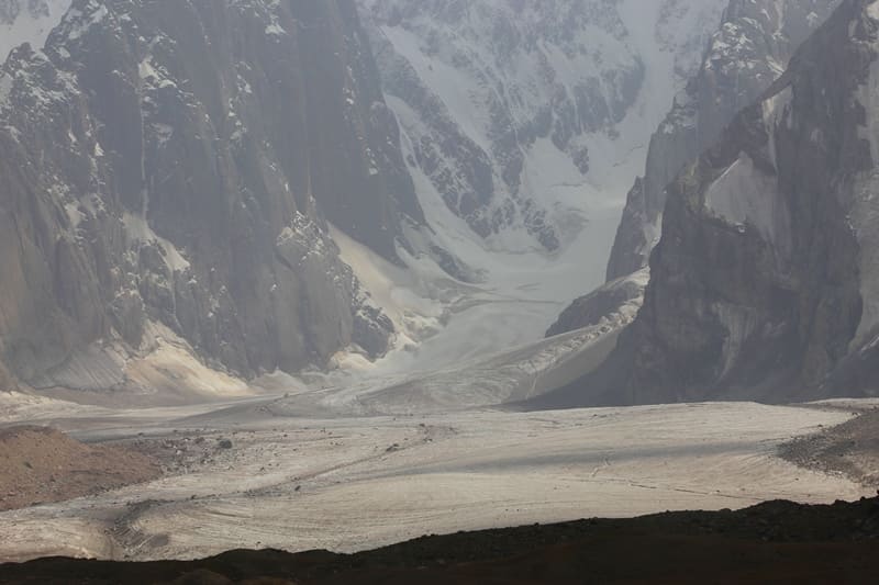 Kyzyl-Asker West Glacier plays an important role in formation of runoff of Eastern Aksu-Tarim system, one of largest hydrological systems in Central Asia.