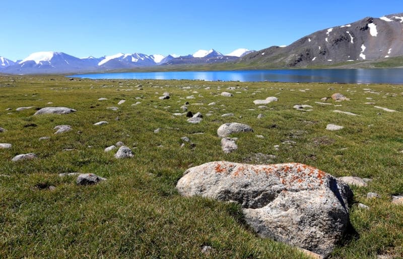 Jashyl-Kul lakes in Arabel valley.