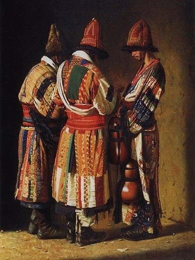 V. V. Vereshchagin. "Dervishes in Festive Attire." 1869-1870.