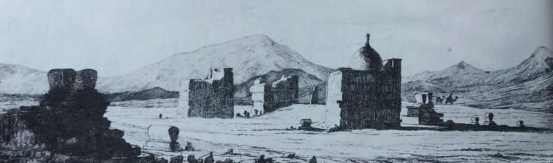 Doly Apa Cemetery. Drawing Zalesky Brothers. "From Notes to Shevchenko's Letters." (Pages 296 - 303). http://litopys.org.ua