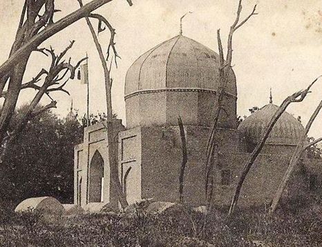 Mausoleum of Sheikh Khovendi at-Takhur (Sheikhantaur). Photo of the late XIXth century.