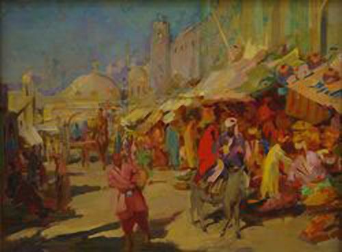 Painting by Tetevosyan Hovhannes (1889 - 1974).