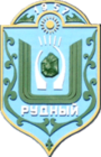 Герб города Рудный.