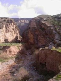 Dere gorge in Koitendag mountains.