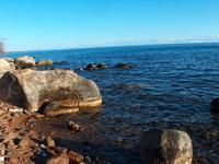 Lake Issyk Kul. Northern coast.