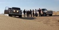 In desert Kara Kum.