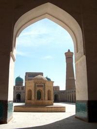 In Bukhara.