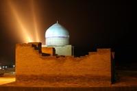 Mausoleum of Rabiay Sultan in Turkestan city.