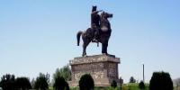Monument Somoni in town.