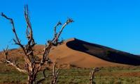 Singing dune in Altyn-Emel park.