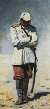 Туркестанский офицер. Василий Верещагин (1870 г.).