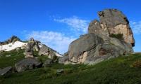Beloubinsk granite massif.