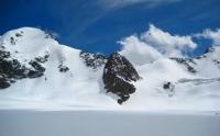 Glacier Abay. Dzungarsky Ala-Tau.