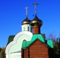 Храм в поселке Боровое.