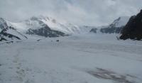 Glacier Jambyl. Dzungarskiy Ala-Tau.