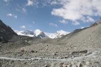 Berg glacier. Dzungarsky Ala Tau.