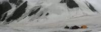 Glacier Jambyl. Dzungarskiy Ala-Tau.